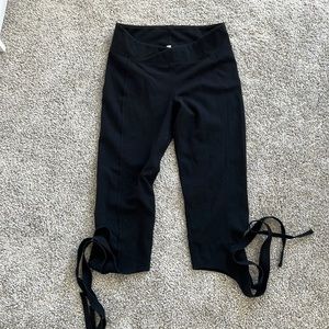 Free People cropped tie yoga pants